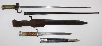 Bild Nr.2: 125-2213 Paar Seitengewehre: (Varia, Militaria)