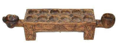 Bild Nr.1: 125-2268 Mancala Spielbrett: (Afrika)