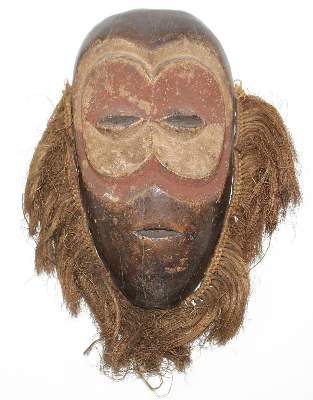 Bild Nr.1: 125-2271 Maske Lega D.R.Kongo.: (Afrika)