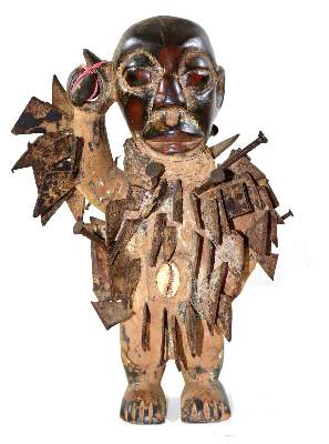 Bild Nr.1: 125-2276 Nagelfetisch D.R.Kongo.: (Afrika)