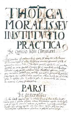 Bild Nr.2: 125-228 Theologia moralis: (Handschriften)