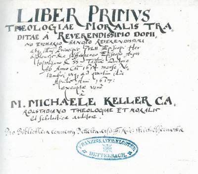 Bild Nr.1: 125-229 Theologia moralis.: (Handschriften)