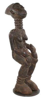 Bild Nr.1: 125-2290 Bamileke Kamerun.: (Afrika, Sammlung Wolfgang Nerlich, Figuren)