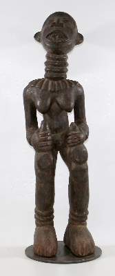 Bild Nr.2: 125-2290 Bamileke Kamerun.: (Afrika, Sammlung Wolfgang Nerlich, Figuren)