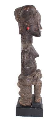 Bild Nr.4: 125-2293 Baule Agni.: (Afrika, Sammlung Wolfgang Nerlich, Figuren)