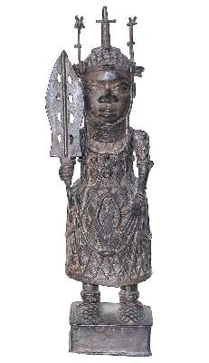 Bild Nr.1: 125-2297 Benin, Nigeria.: (Afrika, Sammlung Wolfgang Nerlich, Figuren)