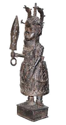 Bild Nr.2: 125-2297 Benin, Nigeria.: (Afrika, Sammlung Wolfgang Nerlich, Figuren)