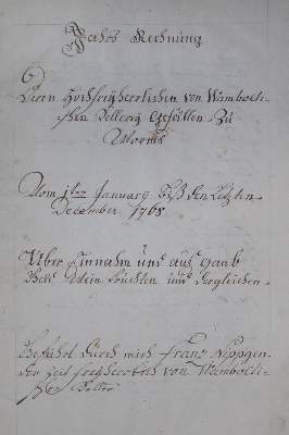 Bild Nr.1: 125-230 Worms.: (Handschriften, Wambolt, Freiherren)