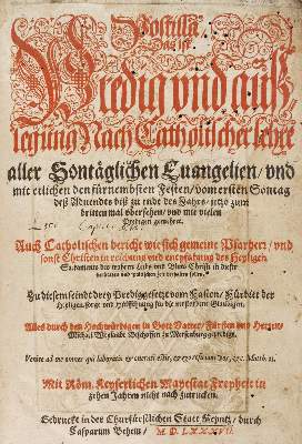 Bild Nr.1: 125-232 Helding,M.: (Alte Drucke, Handschriften und Theologie)