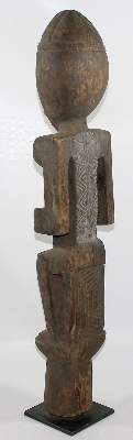 Bild Nr.3: 125-2326 Kalabari Ahnenfigur: (Afrika, Sammlung Wolfgang Nerlich, Figuren)