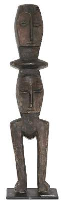 Bild Nr.1: 125-2341 Lega o. Metoko.: (Afrika, Sammlung Wolfgang Nerlich, Figuren)