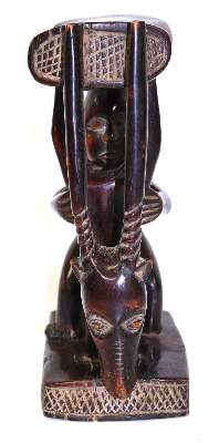 Bild Nr.2: 125-2344 Luba Shankadi.: (Afrika, Sammlung Wolfgang Nerlich, Figuren)