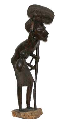 Bild Nr.1: 125-2346 Makonde Elfenbeinküste.: (Afrika, Sammlung Wolfgang Nerlich, Figuren)