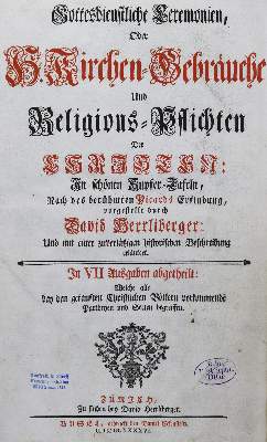 Bild Nr.2: 125-236 Herrliberger,D.: (Alte Drucke, Handschriften und Theologie)