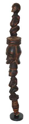 Bild Nr.2: 125-2369 Punu, Gabun.: (Afrika, Sammlung Wolfgang Nerlich, Figuren)
