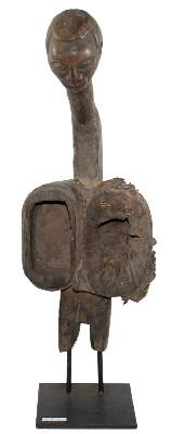 Bild Nr.1: 125-2371 Schmiede-Blasebalg Kamerun: (Afrika, Sammlung Wolfgang Nerlich, Figuren)