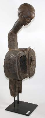 Bild Nr.2: 125-2371 Schmiede-Blasebalg Kamerun: (Afrika, Sammlung Wolfgang Nerlich, Figuren)