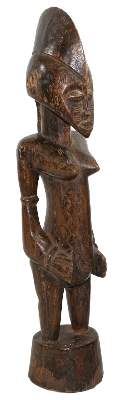 Bild Nr.1: 125-2373 Senufo Elfenbeinküste.: (Afrika, Sammlung Wolfgang Nerlich, Figuren)