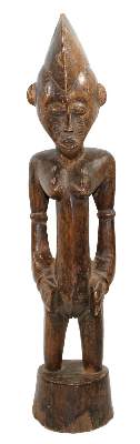 Bild Nr.2: 125-2373 Senufo Elfenbeinküste.: (Afrika, Sammlung Wolfgang Nerlich, Figuren)