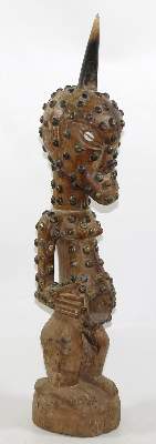 Bild Nr.2: 125-2377 Songye D.R.Kongo Kultfigur.: (Afrika, Sammlung Wolfgang Nerlich, Figuren)