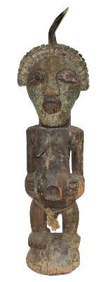 Bild Nr.1: 125-2384 Songye Kongo.: (Afrika, Sammlung Wolfgang Nerlich, Figuren)