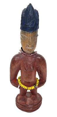 Bild Nr.1: 125-2401 Yoruba Nigeria.: (Afrika, Sammlung Wolfgang Nerlich, Figuren)