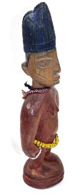 Bild Nr.2: 125-2401 Yoruba Nigeria.: (Afrika, Sammlung Wolfgang Nerlich, Figuren)