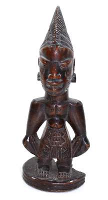 Bild Nr.1: 125-2408 Yoruba Nigeria.: (Afrika, Sammlung Wolfgang Nerlich, Figuren)