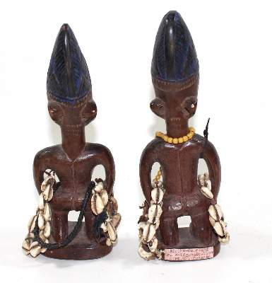 Bild Nr.2: 125-2409 Yoruba Nigeria.: (Afrika, Sammlung Wolfgang Nerlich, Figuren)