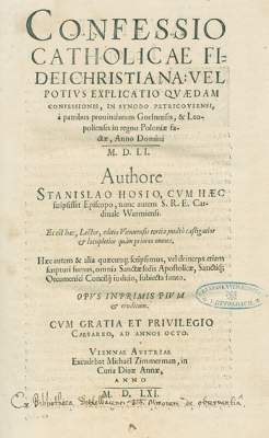 Bild Nr.1: 125-243 Hosius,S.: (Alte Drucke, Handschriften und Theologie)
