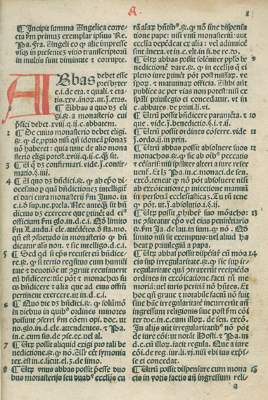 Bild Nr.1: 125-245 Angelus de Carletus de Clavasio.: (Inkunabeln)