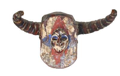 Bild Nr.1: 125-2453 Kongo.: (Afrika, Sammlung Wolfgang Nerlich, Masken)