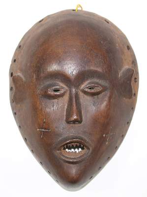 Bild Nr.1: 125-2466 Luena Zambia.: (Afrika, Sammlung Wolfgang Nerlich, Masken)