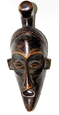 Bild Nr.1: 125-2467 Lulua Gabun.: (Afrika, Sammlung Wolfgang Nerlich, Masken)