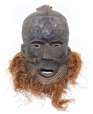 Bild Nr.1: 125-2468 Lulua Zaire.: (Afrika, Sammlung Wolfgang Nerlich, Masken)
