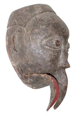 Bild Nr.2: 125-2485 Ogoni Nigeria.: (Afrika, Sammlung Wolfgang Nerlich, Masken)