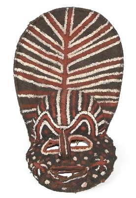 Bild Nr.1: 125-2504 Tschokowe, Kongo.: (Afrika, Sammlung Wolfgang Nerlich, Masken)