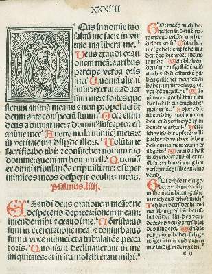 Bild Nr.2: 125-252 (Psalterium cum apparatu: (Inkunabeln)