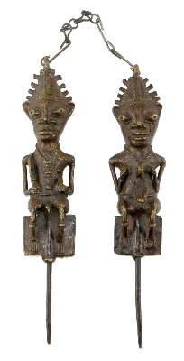 Bild Nr.1: 125-2545 Yoruba Nigeria.: (Afrika, Sammlung Wolfgang Nerlich)