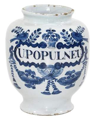 Bild Nr.1: 125-2557 Albarello Delft Hendrik: (Apothekenwesen, Albarello)