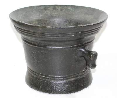 Bild Nr.3: 125-2558 Großer Barockmörser.: (Apothekenwesen, Mörser)