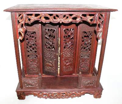 Bild Nr.3: 125-2571 Buddhistischer Hausaltar.: (Asiatika)