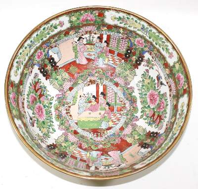 Bild Nr.4: 125-2579 Großer China Bowl: (Asiatika, China)