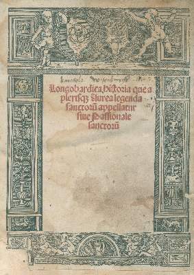 Bild Nr.1: 125-261 (Jacobus de Voragine).: (Alte Drucke, Handschriften und Theologie)