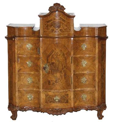 Bild Nr.1: 125-2629 Barockes Kabinett.: (Möbel)