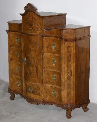 Bild Nr.2: 125-2629 Barockes Kabinett.: (Möbel)