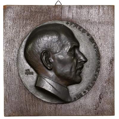 Bild Nr.1: 125-2650 Bronzeplakette.: (Münzen und Medaillen)