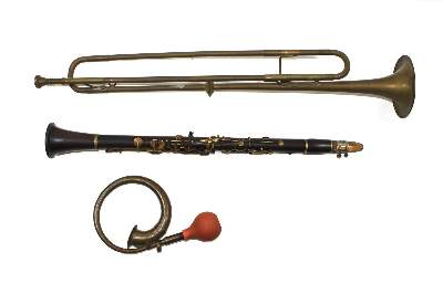 Bild Nr.5: 125-2658 Blasinstrumente.: (Musikinstrumente)
