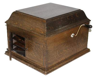 Bild Nr.2: 125-2659 Grammophon u. Schellackplatten.: (Musikinstrumente)