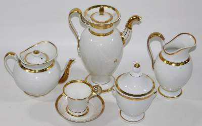 Bild Nr.2: 125-2666 Biedermeier Porzellan.: (Porzellan u. Keramik)